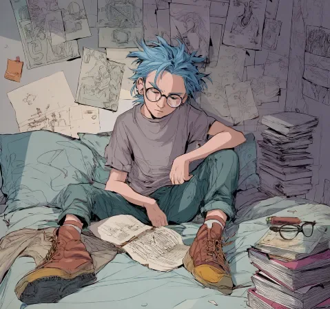 悬疑推理题材漫画作品封面